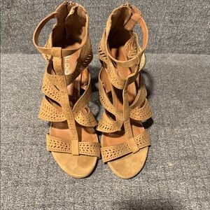 Aldo Women's Brown Strappy Sandals